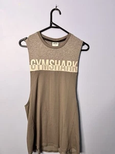 Gymshark Muscle Tank Grey Mens Small - Picture 1 of 3