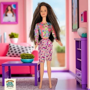 Barbie's Friend Teresa Vintage 1991 Mattel Puppe Floral Crop Top & Geometric Capr - Bild 1 von 14