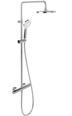 Villeroy & Boch Universal Showers Duschsystem, Duschset mit 3 Strahlarten, Chrom - Bild 1 von 4