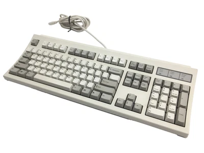 NMB Technologies MICRON RT6856TW PS/2 Wired Mechanical Keyboard Works! - Image 1 of 4