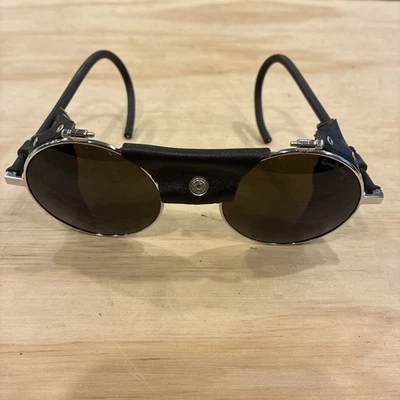 B031) Julbo Vermont Clásico Montañismo Escalada Gafas de sol Spectron4 Cuero Foto 1 de 4