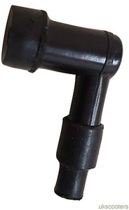 TAPA BUJÍA UNIVERSAL UKSCOOTERS LAMBRETTA Y VESPA ADOPTADOR NEGRO NO NGK - Imagen 1 de 2