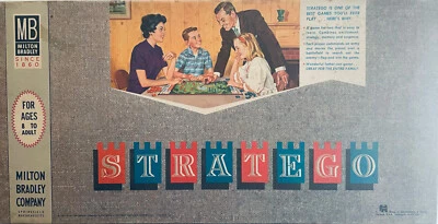 Stratego Milton Bradley 1962 VG+ COMPLETE - Image 1 of 4
