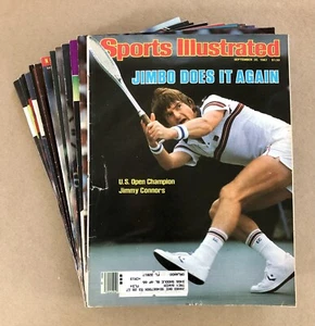Sports Illustrated Magazine, 15 LOT (1982-2000) TENNIS COVERS, VG! - Picture 1 of 5
