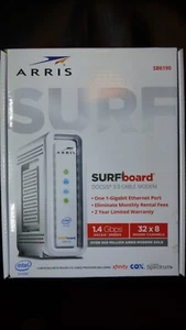 CABLE MODEM ARRIS Surfboard SB6190 open box new ! - Zdjęcie 1 z 10