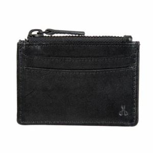 Funda billetera delgada de cuero con bloqueo RFID para mujer - Imagen 1 de 3