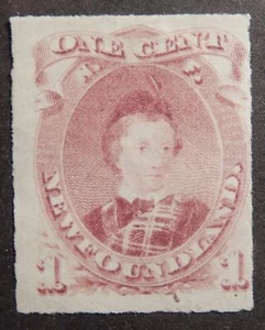 Newfoundland Scott # 37, como nuevo sin goma de mascar - Imagen 1 de 2