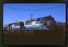 Gatx Emd Sd40-2 Locomotive #7354 @ Klamath Falls - Vtg Railroad 35Mm Slide