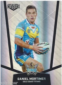 2015 NRL Elite Parallel Silver (P41) Daniel MORTIMER Titans - Bild 1 von 1