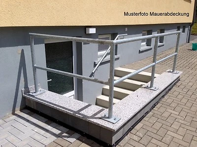 Mauerabdeckung Naturstein grau/ Granit Abdeckung Abdeckplatte Mauer Granit Stein - Bild 1 von 4