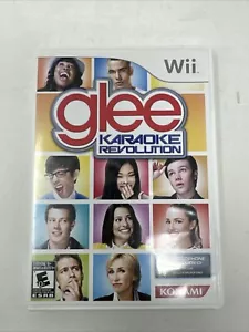 Karaoke Revolution Glee Nintendo Wii Music Musical Singing Sing Game - Picture 1 of 6