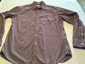 J Crew Herren Hemd Größe Large Knopfleiste kariert Freizeit - Bild 1 von 4