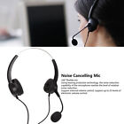 Call Center Headset 3.5Mm Plug Wired Computer Headphone With Noise Canceling Ttu