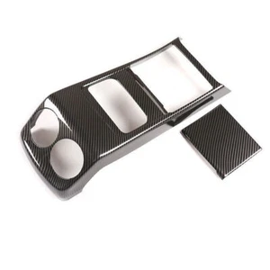 Carbon Fiber Style Rear Air Outlet Vent Panel Cover Trim For Benz GLB W247 20-22 - Picture 1 of 5
