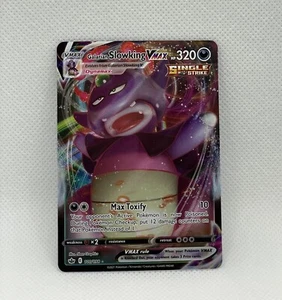 Calarian Slowking V Max Sword & Shield - Chilling Reign 100/198 Holo Rare (#35) - Picture 1 of 2