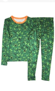 New:Climate Right/Minecraft Insulated Longjohn Underwear Set Boys' Size S(6/7 - Picture 1 of 3