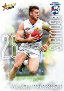 2019 WESTERN BULLDOGS AFL Card BILLY GOWERS Footy Stars - Picture 1 of 1