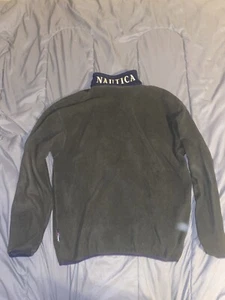 VINTAGE Nautica Quarter Zip NauTech Fleece grün 90er Erwachsene XXL - Bild 1 von 5