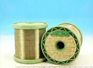 200ft 60m E ISOTAN Constantan 36AWG 0.12mm 43.30 O/m 13.1 O/ft Resistance WIRE - Picture 1 of 2