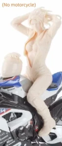 1/9 Resin Figure model Sexy Motorcycle Girl No Motorcycle Unassembled Unpainted - Picture 1 of 2