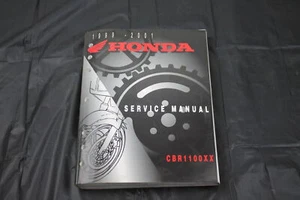 1999-2001 HONDA CBR1100XX FACTORY SERVICE MANUAL BOOK - Picture 1 of 4