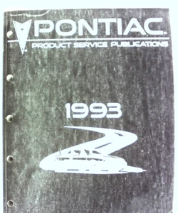 1993 Pontiac Product Service Publications TSBs Factory Service Repair Manual - Picture 1 of 6