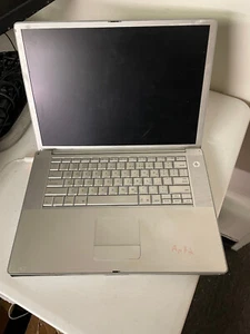 PowerBook G4 Apple A1095 Laptop computer, bundle, NO boot No HDD, Adapter AP#2 - Picture 1 of 6