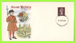 G.B. 1975 7p definitive on Stuart First Day Cover, Windsor - Imagen 1 de 1