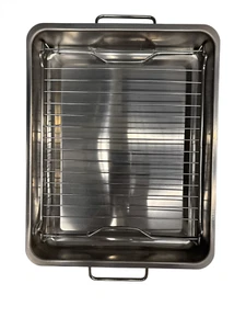 New IKEA KONCIS Stainless Steel Roasting Pan Grill Rack (16x13 ") 105.781.33 - Picture 1 of 3