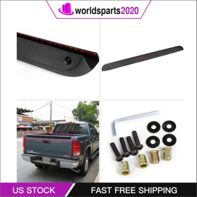 For 2007-2014 Chevrolet Silverado GMC Sierra 2 * Bed Rail Caps Rear carton strip - Image 1 of 4