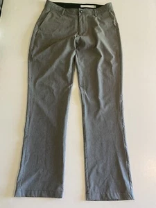 Linksoul Golf Lightweight Performance Golf Pants Gray 32” Inseam EUC Mens 32x32 - Picture 1 of 6