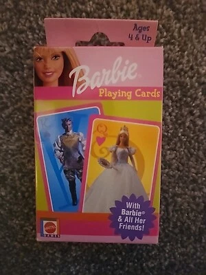 VTG 2000 Mattel Barbie & Friends Playing Cards, New in Box - Image 1 of 2