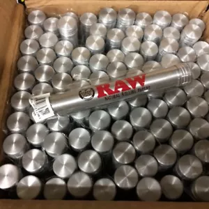 RAW Aluminum King Size 109MM - 6 TUBES -Cone Cigar  Cigarette Holder  - Picture 1 of 2