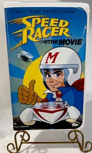 VTG Speed Racer The Movie VHS Clamshell Includes Music Video Animated 1993 - Picture 1 of 11