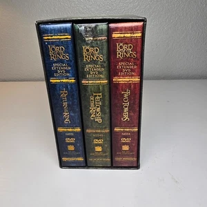 The Lord of the Rings Trilogy Special Extended Edition 12-DVD set +CASE Like New - Picture 1 of 9