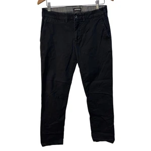 Pantalones ajustados Express para hombre color negro talla 29x30 usados - Imagen 1 de 13