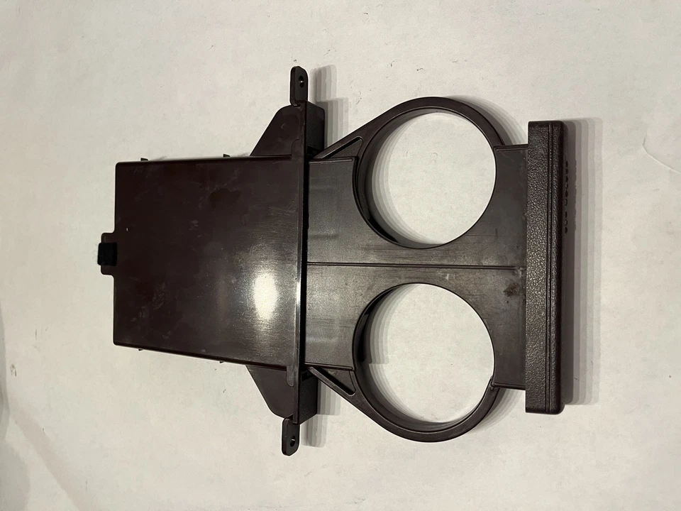 Conjunto portavasos central 91-92 Geo Prizm Toyota Corolla rojo borgoña OEM Foto 1 de 4