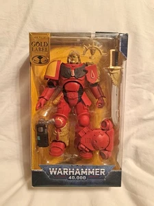 McFarlane Warhammer 40K Blood Angels Primaris Lieutenant Gold Label - Picture 1 of 6