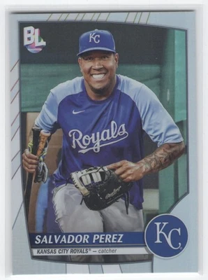 #250 2023 Topps Big League Rainbow Foil Salvador Perez Kansas City Royals - Image 1 of 2