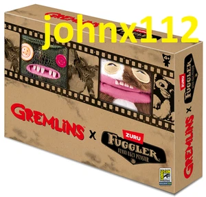 SDCC 2025 UCC Distributing Fuggler x Gremlins Gizmo & Stripe 2-Pack Plushie Set - Imagen 1 de 2