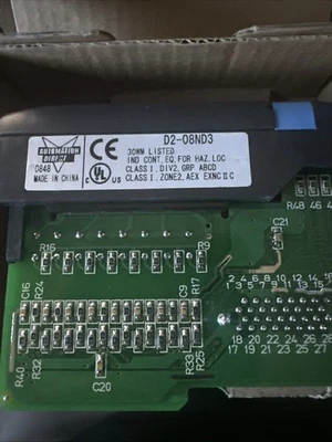 Automation Direct D2-08ND3 Discrete 8 Point Input Module - Image 1 of 3