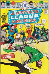JUSTICE LEAGUE OF AMERICA #127 VERY FINE 1976 DC COMICS BATMAN SUPERMAN G.L. MOR - Picture 1 of 2