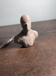 Spiderman 3D Printed Unpainted Grey - Picture 1 of 6