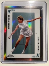 2021 Topps Chrome Tennis Base Card ACES ACE-10	Margaret Smith Court