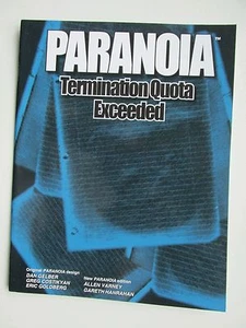 Kündigungsquote überschritten Paranoia Sci-Fi Rollenspiel RPG Buch MGP Mungo - Bild 1 von 1