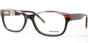 MORE & MORE 52159 791 Brown /Multicolor UNIQUE EYEGLASSES GLASSES 53-16-140mm - Picture 1 of 10
