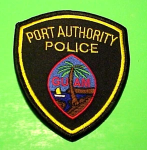 GUAM  PORT AUTHORITY  4 1/2"  POLICE PATCH  FREE SHIPPING!!! - Picture 1 of 1