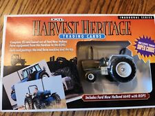 1994 Harvest Heritage #823 w/ 25 Trading Cards + Ford New Holland 6640 with ROPS