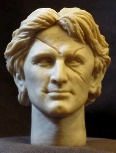 CMD-134 Kirk Douglas " VIKINGS " CUSTOM RESIN UNPAINTED HEAD SCULPT 1/6 Scale - Picture 1 of 3