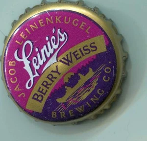 Jacob Leinenkugel Brewing Company Leinie's Berry Weiss Beer Bottle Cap - Picture 1 of 1